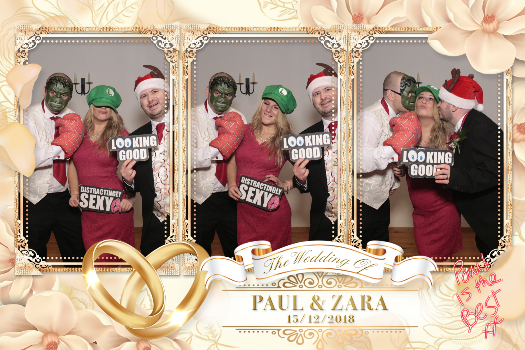 Paul & Zara's Wedding | View more photos from the event at gallery.myphotoboothexperience.co.uk/u/MyPhotoBoothExperienceLtd/Paul-Zaras-Wedding